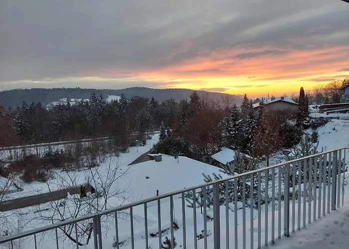 Dreiburgenblick Lägenhet Thurmansbang